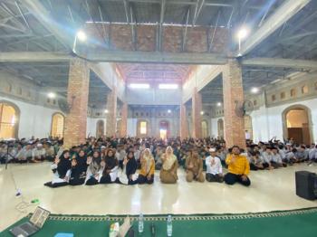 Sosialisasi Anti Bullying, Forum Puspa Madani Kampar Sambangi PP Syekh Burhanuddin Kuntu Kampar Kiri