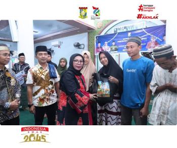 Temui Warga Sungai Liti, Wabup Kampar Misharti Ajak Perkuat Ukhuwah Ramadan