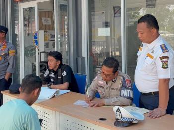 Dishub Kampar Rampcheck Kendaraan di Terminal Bangkinang, Pastikan Angkutan Layak Jalan