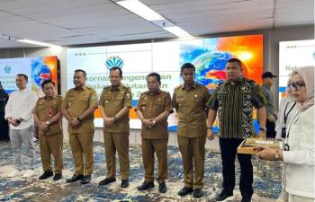 Dari Jakarta, Bupati Kampar Dorong Penguatan Pengendalian Karhutla di Daerah