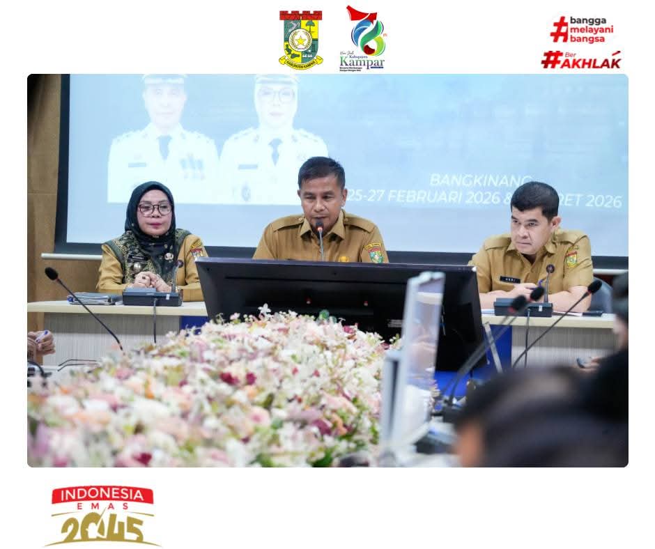 Bupati Kampar Ahmad Yuzar Tekankan Sinkronisasi Kecamatan dan OPD dalam RKPD 2027