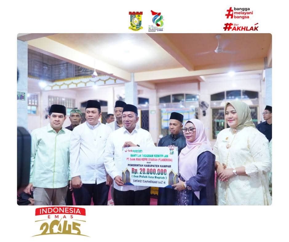 Wabup Kampar Misharti Apresiasi Inisiatif Bank Beras untuk Bantu Warga