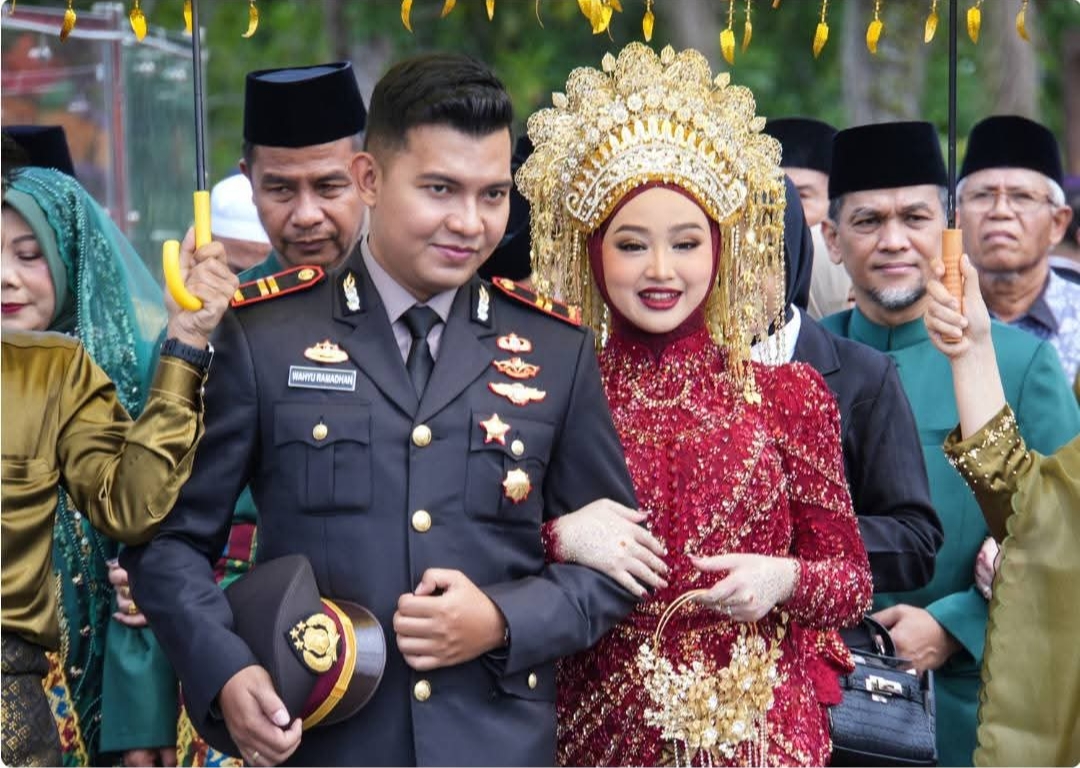 Resepsi Pernikahan Wahyu Ramadhan, Putra Bupati Kampar, Berlangsung Tertib dan Penuh Kehangatan