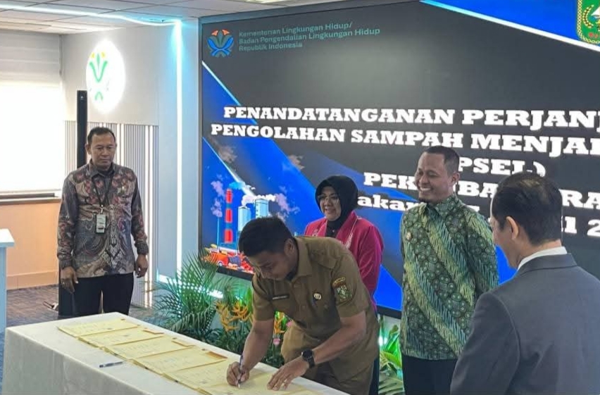 Bupati Ahmad Yuzar Perkuat Peran Kampar dalam Proyek Sampah Jadi Energi Listrik